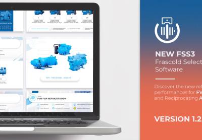 New version V1.25 of FSS3 Frascold Selection Software